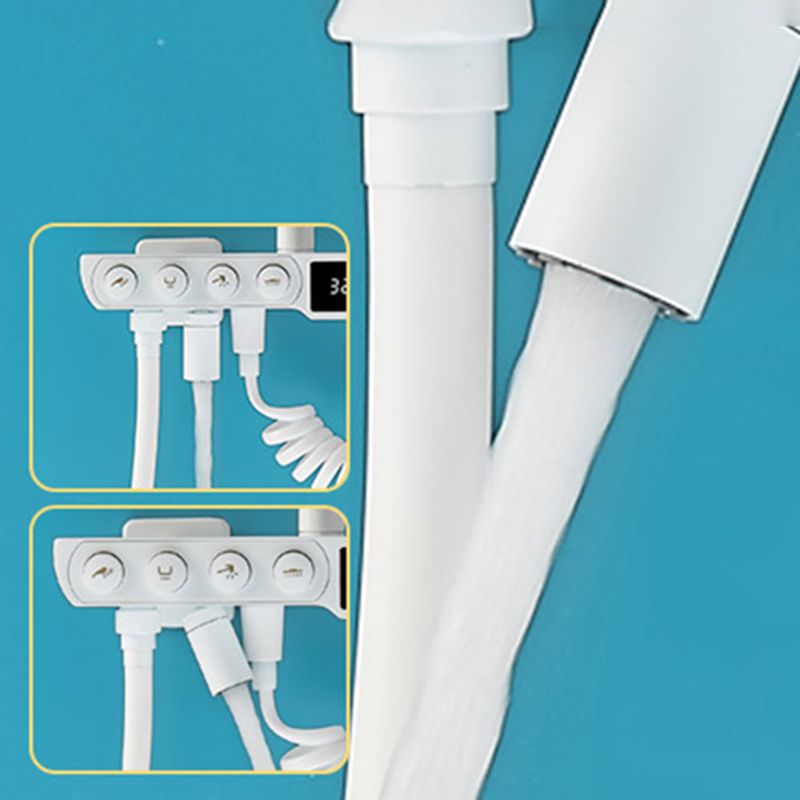 Contemporary Shower System Adjustable Shower Head Slide Bar Wall Mounted Shower Set Clearhalo 'Bathroom Remodel & Bathroom Fixtures' 'Home Improvement' 'home_improvement' 'home_improvement_shower_faucets' 'Shower Faucets & Systems' 'shower_faucets' 'Showers & Bathtubs Plumbing' 'Showers & Bathtubs' 1200x1200_10baae20-4bc1-4a2c-8985-1908be3e6f90