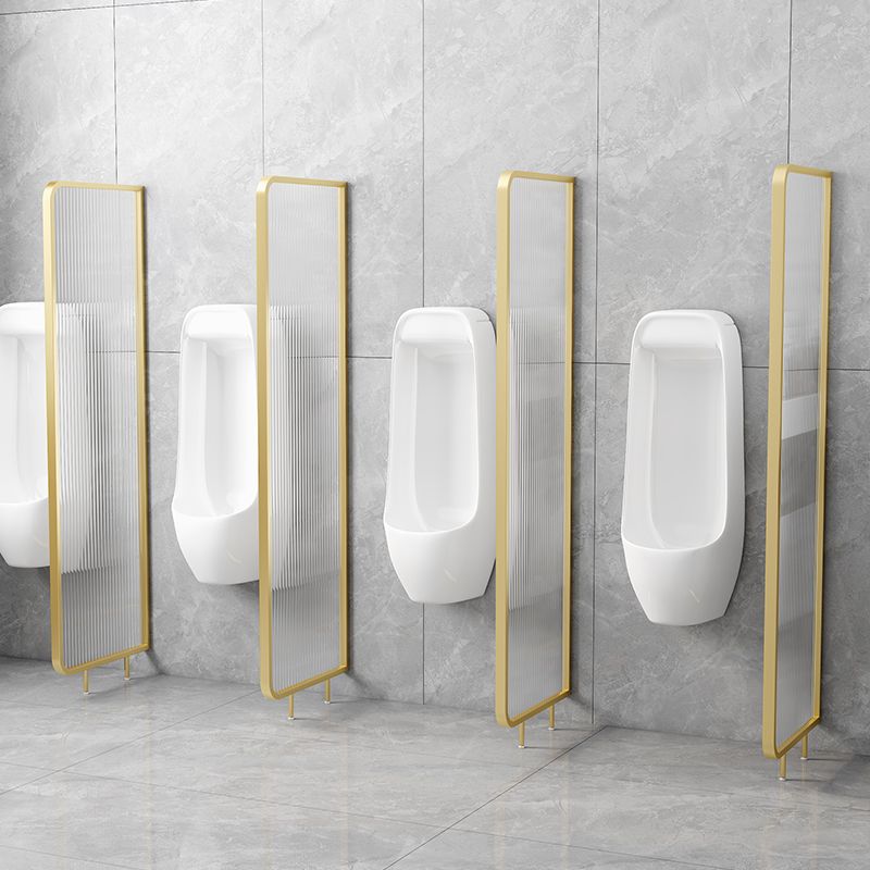 Patterned Bath Fixed Panel Metal Tempered Fixed Glass Panel with Square Hardware Clearhalo 'Bathroom Remodel & Bathroom Fixtures' 'Home Improvement' 'home_improvement' 'home_improvement_shower_tub_doors' 'Shower and Tub Doors' 'shower_tub_doors' 'Showers & Bathtubs' 1200x1200_10bdf1bf-601c-42f0-b3bb-42f912a84318