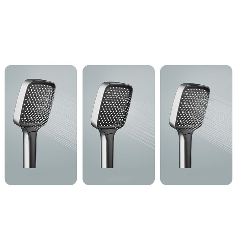 Contemporary Shower Set Handheld Shower Head Wall Mounted Shower System Clearhalo 'Bathroom Remodel & Bathroom Fixtures' 'Home Improvement' 'home_improvement' 'home_improvement_shower_faucets' 'Shower Faucets & Systems' 'shower_faucets' 'Showers & Bathtubs Plumbing' 'Showers & Bathtubs' 1200x1200_10ff7e8e-951b-4c0c-ade0-1d0ead768330