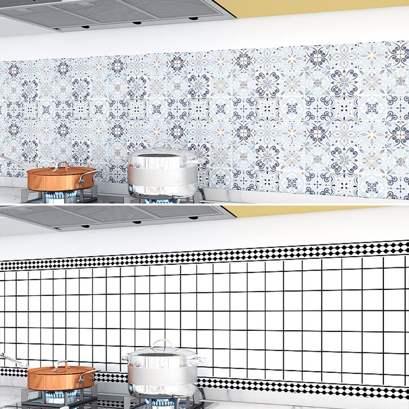 Modern Mosaic Tile Waterproof Peel and Stick Backsplash Tile for Kitchen Clearhalo 'Flooring 'Home Improvement' 'home_improvement' 'home_improvement_peel_stick_blacksplash' 'Peel & Stick Backsplash Tile' 'peel_stick_blacksplash' 'Walls & Ceilings' Walls and Ceiling' 1200x1200_11450e88-be08-422c-8f5f-092b21be5436