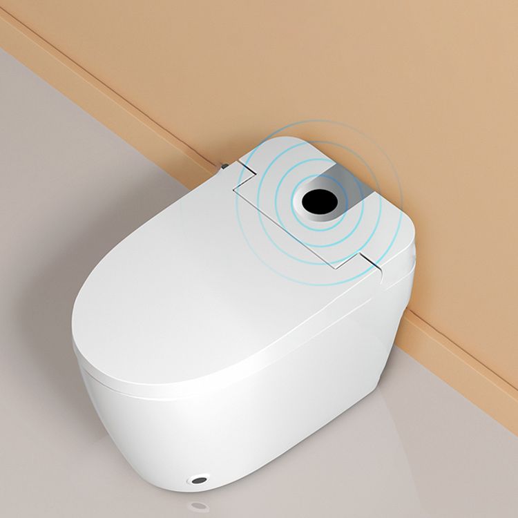 White Smart Toilet Elongated Floor Mount Bidet with Heated Seat Clearhalo 'Bathroom Remodel & Bathroom Fixtures' 'Bidets' 'Home Improvement' 'home_improvement' 'home_improvement_bidets' 'Toilets & Bidets' 1200x1200_116119fd-3fd1-4004-8773-20850a058556