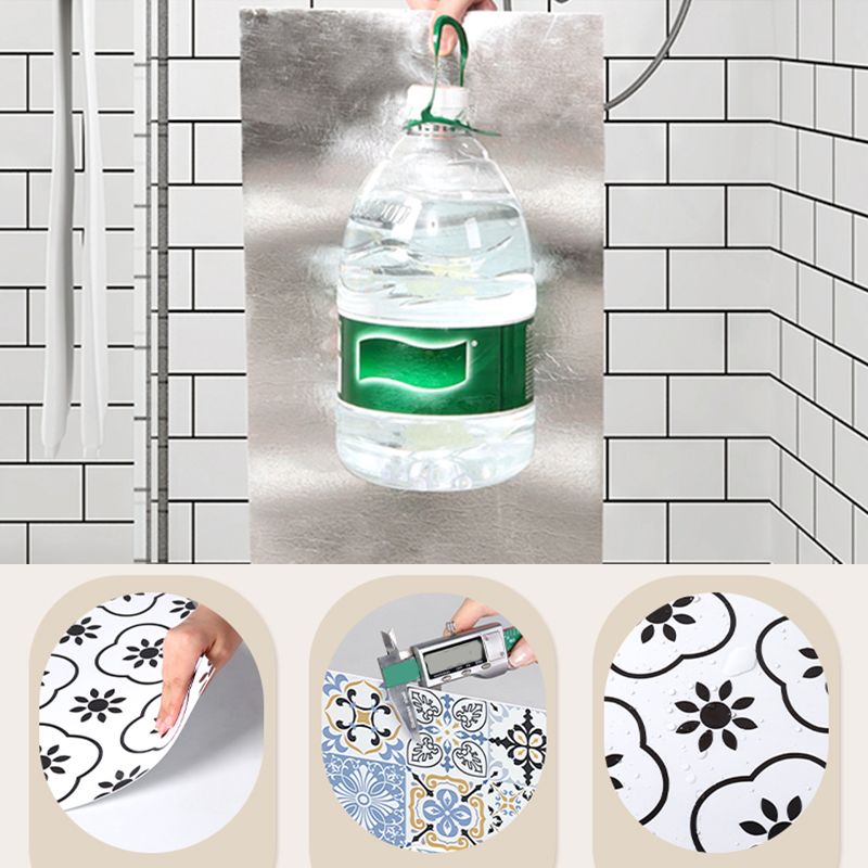 PVC Peel and Stick Tile 12" x 23" Rectangle Grid Waterproof Peel and Stick Tiles 10 Pack Clearhalo 'Flooring 'Home Improvement' 'home_improvement' 'home_improvement_peel_stick_blacksplash' 'Peel & Stick Backsplash Tile' 'peel_stick_blacksplash' 'Walls & Ceilings' Walls and Ceiling' 1200x1200_116b1ffa-254e-4242-88ff-626623484a4b