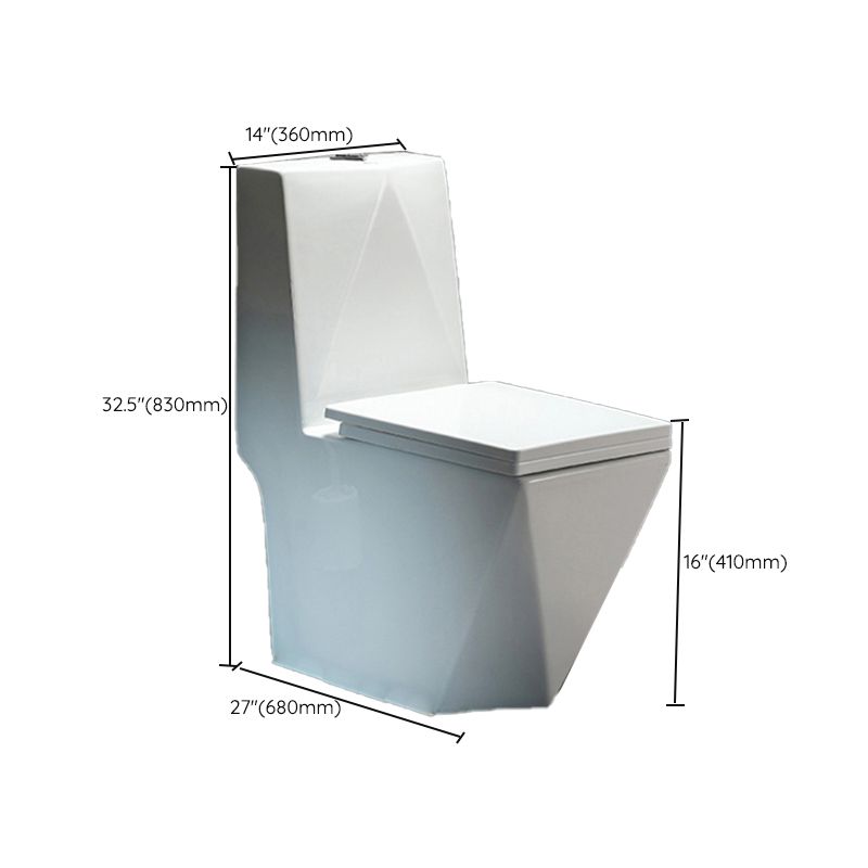 Contemporary 1 Piece Flush Toilet White Floor Mounted Urine Toilet for Washroom Clearhalo 'Bathroom Remodel & Bathroom Fixtures' 'Home Improvement' 'home_improvement' 'home_improvement_toilets' 'Toilets & Bidets' 'Toilets' 1200x1200_11941a8a-086b-42fb-ac82-f79e4f6fbc1b
