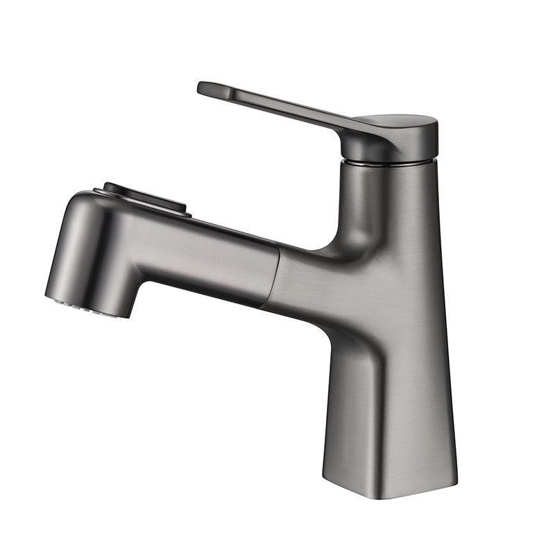 Contemporary Vessel Faucet Metal Single Handle Low Arc Vessel Faucet for Bathroom Clearhalo 'Bathroom Remodel & Bathroom Fixtures' 'Bathroom Sink Faucets' 'Bathroom Sinks & Faucet Components' 'bathroom_sink_faucets' 'Home Improvement' 'home_improvement' 'home_improvement_bathroom_sink_faucets' 1200x1200_119b3864-6e1d-4def-94fc-f0b0eb5c5e3f