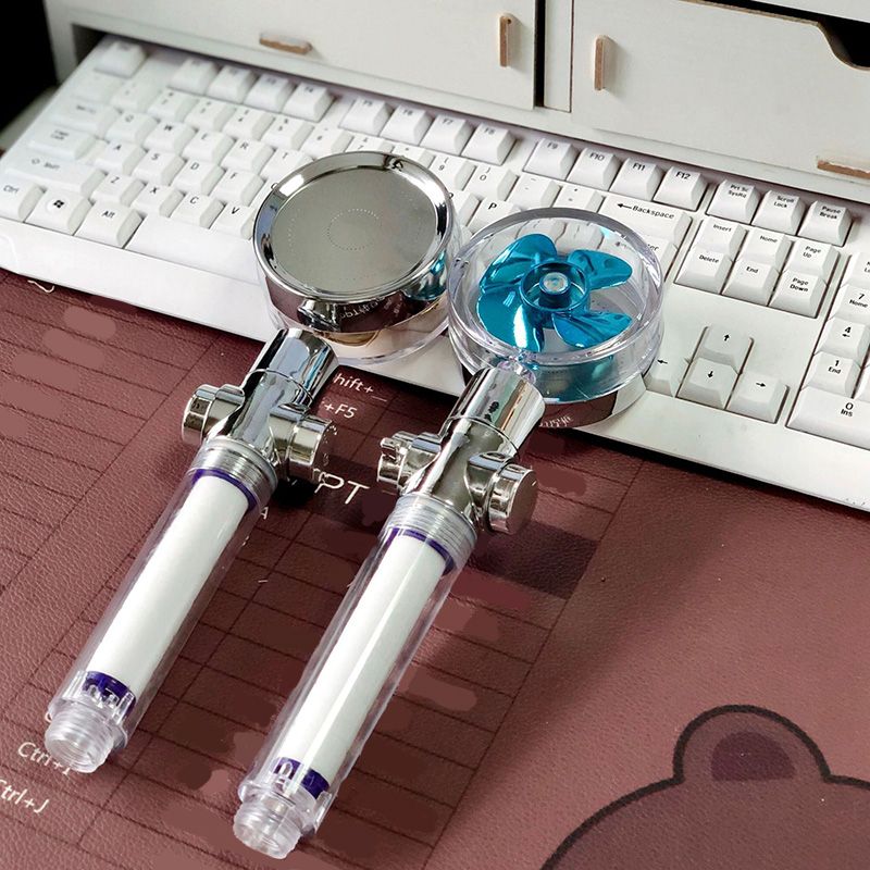 Plastic Handheld Shower Head Standard Round Spray Head with Swivel Clearhalo 'Bathroom Remodel & Bathroom Fixtures' 'Home Improvement' 'home_improvement' 'home_improvement_shower_heads' 'Shower Heads' 'shower_heads' 'Showers & Bathtubs Plumbing' 'Showers & Bathtubs' 1200x1200_11da0af5-8689-4e55-9c6b-ba8f5b7b1acb