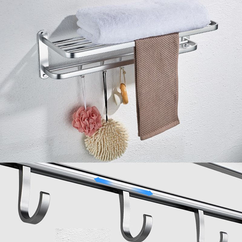 6 - Piece Bathroom Hardware Metal Adhesive Mount Bathroom Accessory Kit Clearhalo 'Bathroom Hardware Sets' 'Bathroom Hardware' 'Bathroom Remodel & Bathroom Fixtures' 'bathroom_hardware_sets' 'Home Improvement' 'home_improvement' 'home_improvement_bathroom_hardware_sets' 1200x1200_123f09be-e3fc-443c-95e8-bf2451b90e57