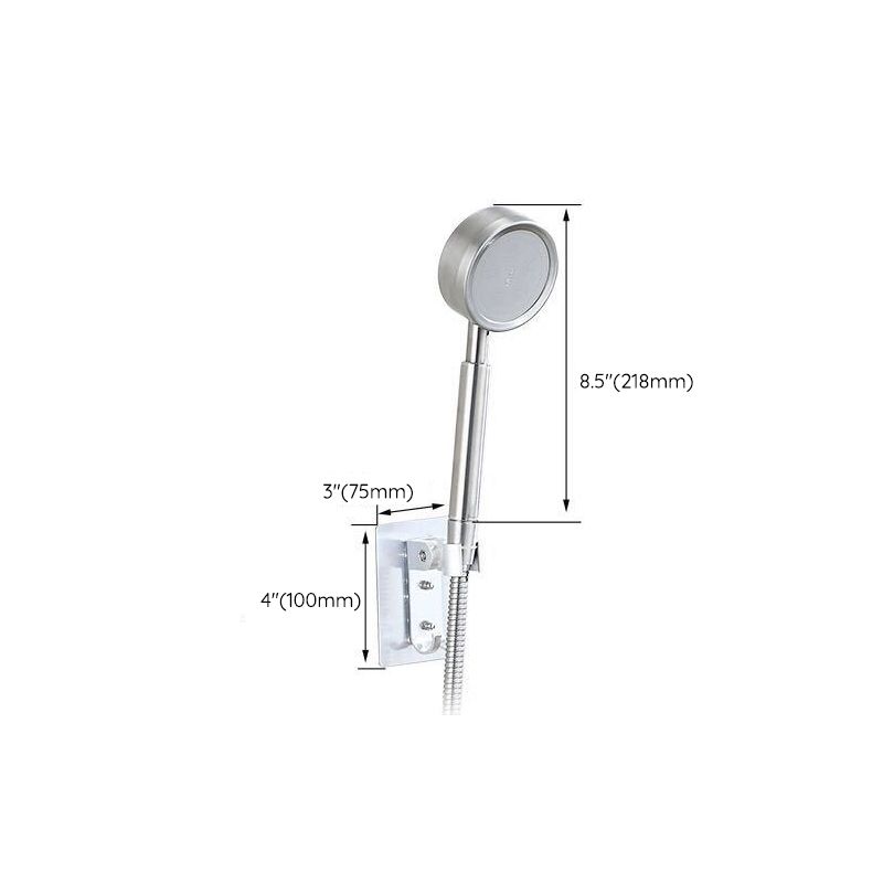 Modern Hand Shower Stainless Steel Handheld Shower Head Wall-Mount Shower Combo Clearhalo 'Bathroom Remodel & Bathroom Fixtures' 'Home Improvement' 'home_improvement' 'home_improvement_shower_heads' 'Shower Heads' 'shower_heads' 'Showers & Bathtubs Plumbing' 'Showers & Bathtubs' 1200x1200_12407787-299d-4500-b8e2-2d13131e2dae