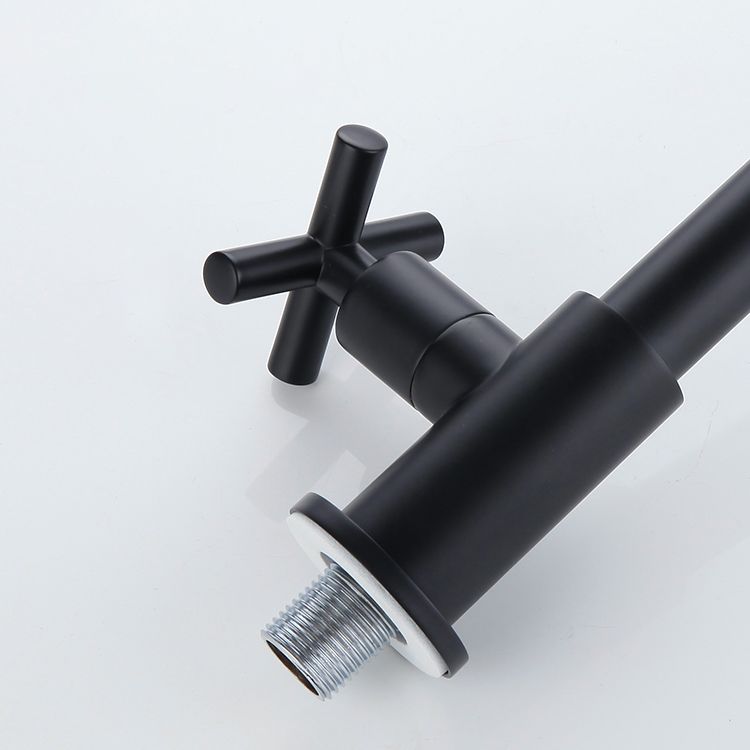 Widespread Wall Mounted Bathroom Sink Faucet Cross Handle Low Arc Faucet Clearhalo 'Bathroom Remodel & Bathroom Fixtures' 'Bathroom Sink Faucets' 'Bathroom Sinks & Faucet Components' 'bathroom_sink_faucets' 'Home Improvement' 'home_improvement' 'home_improvement_bathroom_sink_faucets' 1200x1200_125e2da4-e46d-464b-9e42-5241b52a5a14