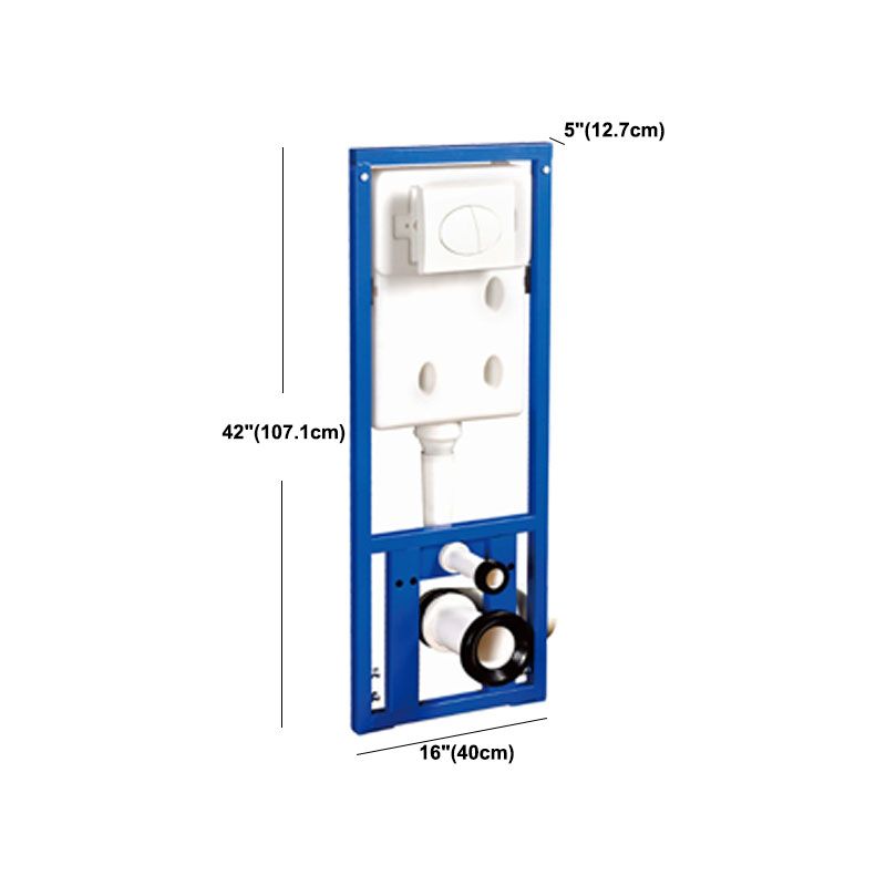 Wall-mounted Toilet Household Concealed Tank In-Wall Small Apartment with Toilet Seat Clearhalo 'Bathroom Remodel & Bathroom Fixtures' 'Home Improvement' 'home_improvement' 'home_improvement_toilets' 'Toilets & Bidets' 'Toilets' 1200x1200_12a09f01-a4a8-4864-b595-aaf6abc89604