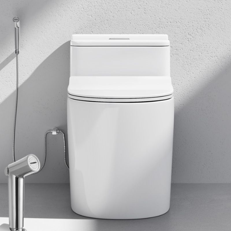 Traditional Ceramic Flush Toilet Slow Close Seat Included Urine Toilet for Bathroom Clearhalo 'Bathroom Remodel & Bathroom Fixtures' 'Home Improvement' 'home_improvement' 'home_improvement_toilets' 'Toilets & Bidets' 'Toilets' 1200x1200_12b4077a-e4ef-4074-b7d7-2748e550a9a4