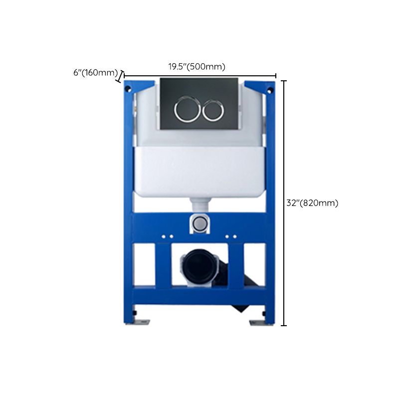 Contemporary Toilet Bowl One Piece Toilet Wall Mount Porcelain Urine Toilet Clearhalo 'Bathroom Remodel & Bathroom Fixtures' 'Home Improvement' 'home_improvement' 'home_improvement_toilets' 'Toilets & Bidets' 'Toilets' 1200x1200_12d081fe-7ab9-438c-8a93-8c0783536f7c