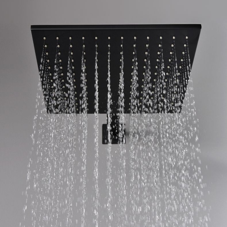 Modern Shower Faucet Brass Square Adjustable Shower Head Wall Mounted Shower Set Clearhalo 'Bathroom Remodel & Bathroom Fixtures' 'Home Improvement' 'home_improvement' 'home_improvement_shower_faucets' 'Shower Faucets & Systems' 'shower_faucets' 'Showers & Bathtubs Plumbing' 'Showers & Bathtubs' 1200x1200_12d434a4-bed2-4b47-b792-9da94fdb0189