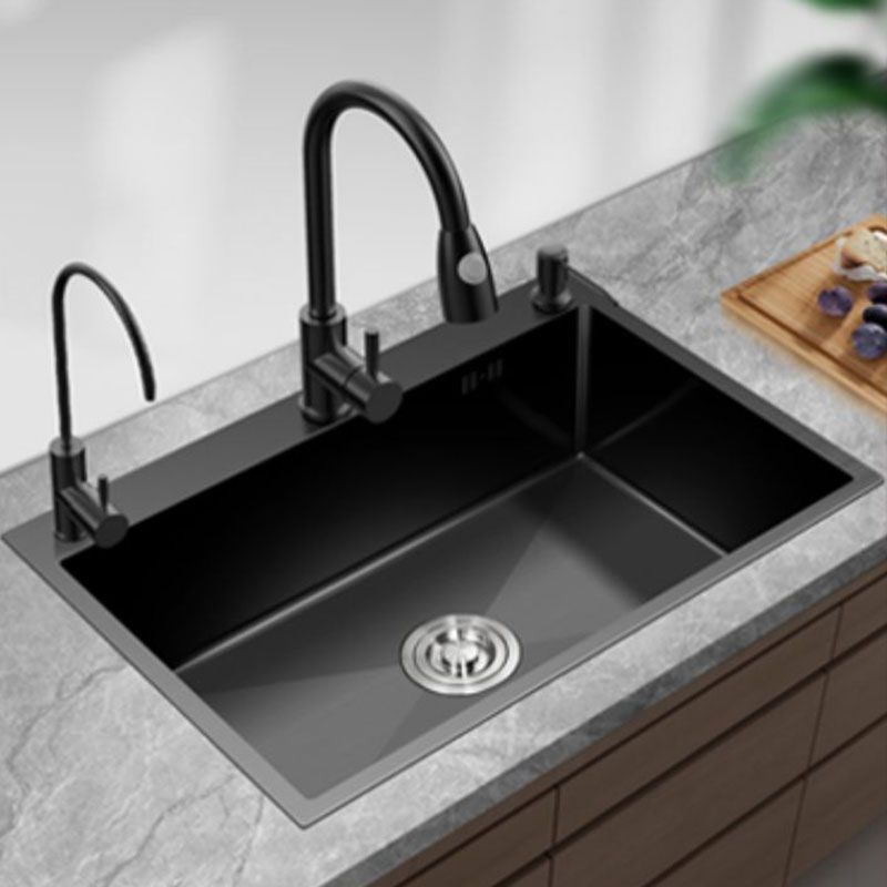Kitchen Sink Noise-cancelling Design Stainless Steel Drop-In Kitchen Sink with Faucet Clearhalo 'Home Improvement' 'home_improvement' 'home_improvement_kitchen_sinks' 'Kitchen Remodel & Kitchen Fixtures' 'Kitchen Sinks & Faucet Components' 'Kitchen Sinks' 'kitchen_sinks' 1200x1200_12d5fda1-70a3-46bf-a114-fd6bb04985ce