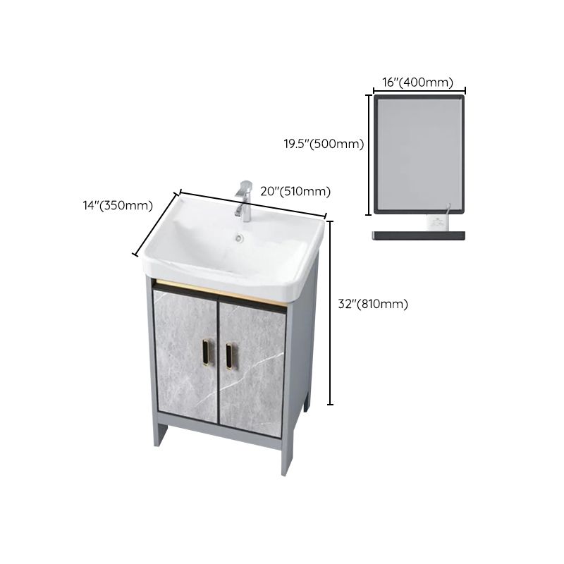 Modern Bathroom Sink Vanity Freestanding Faucet Included Bathroom Vanity Set Clearhalo 'Bathroom Remodel & Bathroom Fixtures' 'Bathroom Vanities' 'bathroom_vanities' 'Home Improvement' 'home_improvement' 'home_improvement_bathroom_vanities' 1200x1200_12daad4b-cd37-43a7-b2ee-f64fdfe9e3c7