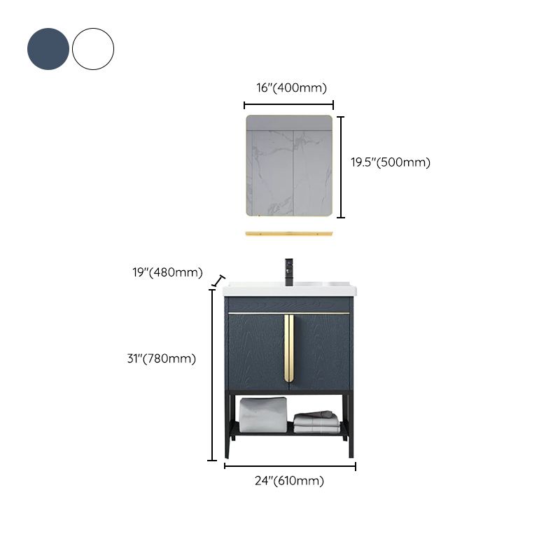 Modern Stainless Steel Bathroom Sink Vanity Faucet Included Vanity Sink Clearhalo 'Bathroom Remodel & Bathroom Fixtures' 'Bathroom Vanities' 'bathroom_vanities' 'Home Improvement' 'home_improvement' 'home_improvement_bathroom_vanities' 1200x1200_130f0107-1735-45a2-9c81-6f88194b0563