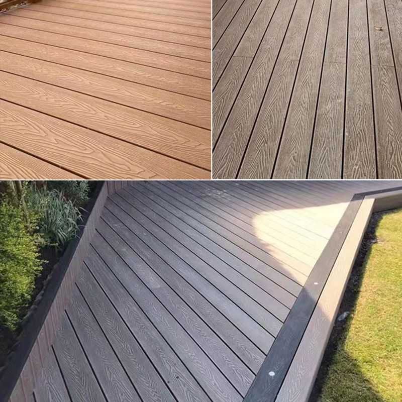 Modern Deck Plank Wooden Embossed Waterproof Slip Resistant Floor Board Clearhalo 'Home Improvement' 'home_improvement' 'home_improvement_outdoor_deck_tiles_planks' 'Outdoor Deck Tiles & Planks' 'Outdoor Flooring & Tile' 'Outdoor Remodel' 'outdoor_deck_tiles_planks' 1200x1200_131a6e12-6e44-4969-9c12-abbf40f5c313