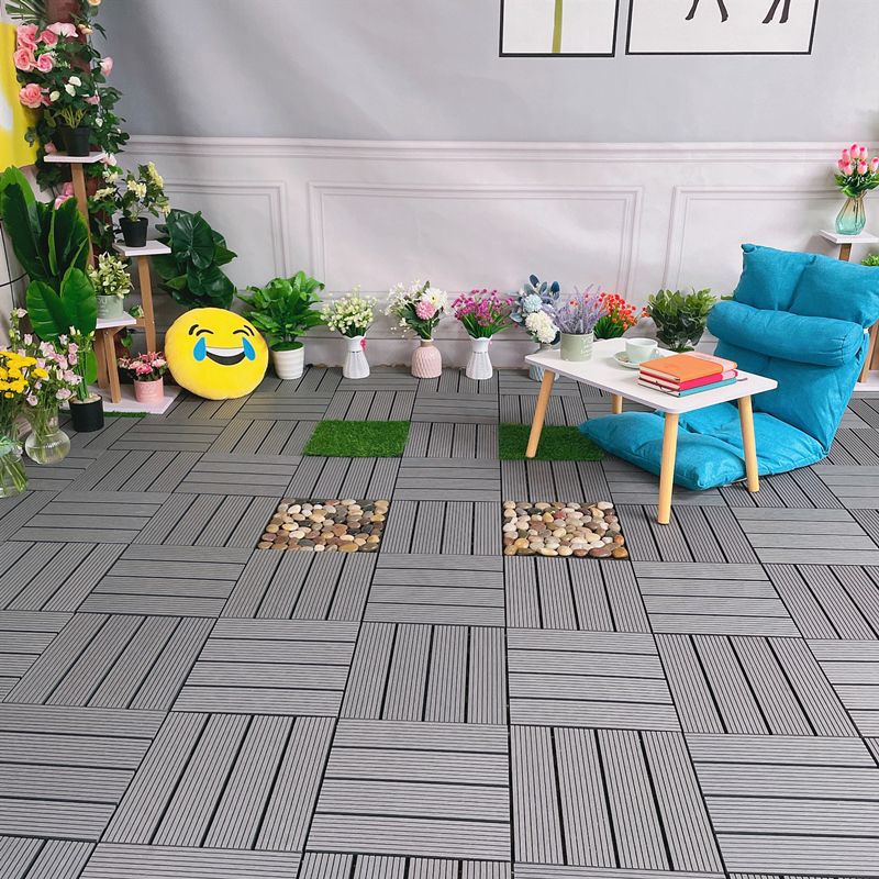Modern Style Wood Flooring Anti-corrosion Square Outdoor Wood Flooring Clearhalo 'Flooring 'Hardwood Flooring' 'hardwood_flooring' 'Home Improvement' 'home_improvement' 'home_improvement_hardwood_flooring' Walls and Ceiling' 1200x1200_131d1c0e-c4b6-45b6-a1f2-3d2cb5218e17