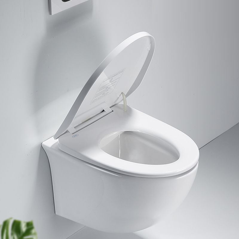 Contemporary One Piece Toilet Bowl Wall Mount Porcelain Flush Toilet Clearhalo 'Bathroom Remodel & Bathroom Fixtures' 'Home Improvement' 'home_improvement' 'home_improvement_toilets' 'Toilets & Bidets' 'Toilets' 1200x1200_1379cac5-53a2-4360-83f7-e8764d267b56