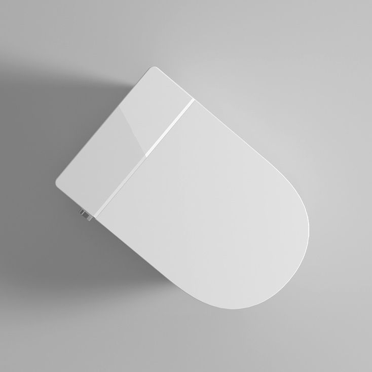 White Floor Standing Bidet Elongated Ceramic Floor Mount Bidet Clearhalo 'Bathroom Remodel & Bathroom Fixtures' 'Bidets' 'Home Improvement' 'home_improvement' 'home_improvement_bidets' 'Toilets & Bidets' 1200x1200_13a2d1fb-b1ca-4191-9125-98f84148884e