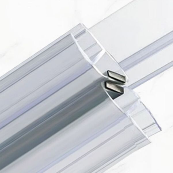 Stainless Steel Frame Tempered Shower Enclosure Round Double Sliding Shower Stall Clearhalo 'Bathroom Remodel & Bathroom Fixtures' 'Home Improvement' 'home_improvement' 'home_improvement_shower_stalls_enclosures' 'Shower Stalls & Enclosures' 'shower_stalls_enclosures' 'Showers & Bathtubs' 1200x1200_13c0f31f-338d-4c43-b9c8-3a32ff947f4b