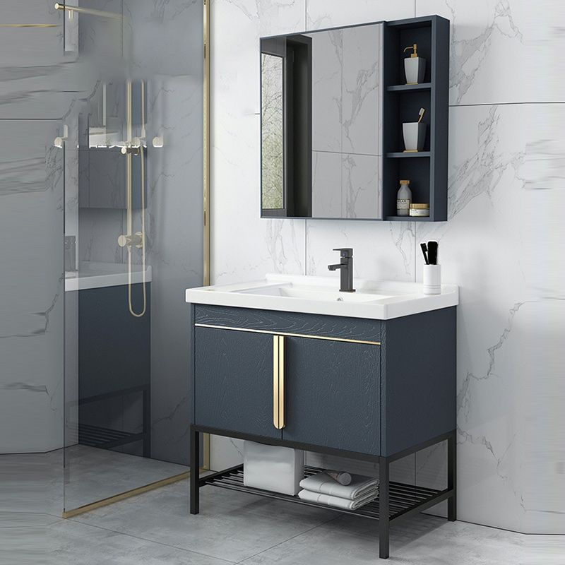 Modern Stainless Steel Bathroom Sink Vanity Faucet Included Vanity Sink Clearhalo 'Bathroom Remodel & Bathroom Fixtures' 'Bathroom Vanities' 'bathroom_vanities' 'Home Improvement' 'home_improvement' 'home_improvement_bathroom_vanities' 1200x1200_13c957cf-a9ee-4dae-96dd-a1838618c9a5