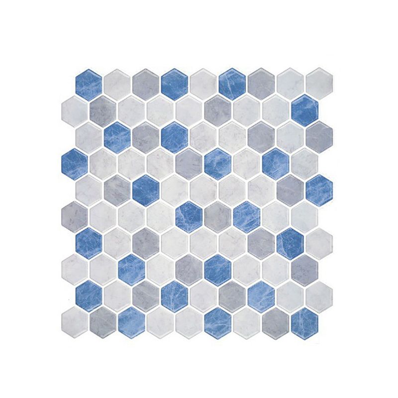 Polygon Metal Peel and Stick Backsplash Tile PVC Peel and Stick Tile for Kitchen Clearhalo 'Flooring 'Home Improvement' 'home_improvement' 'home_improvement_peel_stick_blacksplash' 'Peel & Stick Backsplash Tile' 'peel_stick_blacksplash' 'Walls & Ceilings' Walls and Ceiling' 1200x1200_13ee8eae-ef6b-4c12-90e0-6e68b1da572e