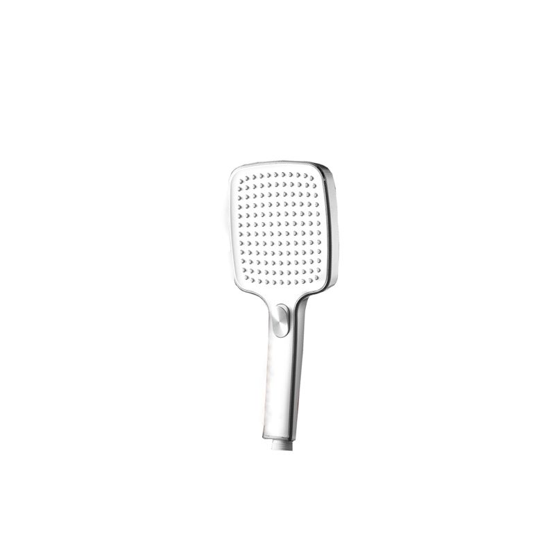 Contemporary Handheld Shower Head Square Three-speed Spray Head Clearhalo 'Bathroom Remodel & Bathroom Fixtures' 'Home Improvement' 'home_improvement' 'home_improvement_shower_heads' 'Shower Heads' 'shower_heads' 'Showers & Bathtubs Plumbing' 'Showers & Bathtubs' 1200x1200_13f3532b-ec8c-4368-b879-4d032243b788