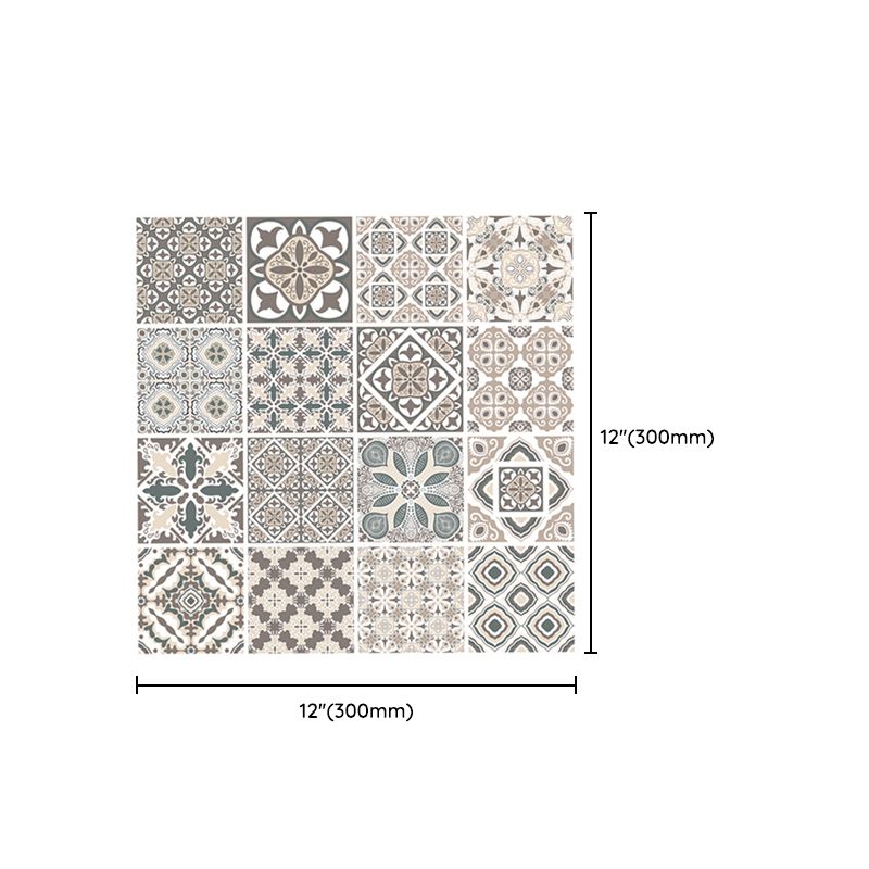 Mosaic Tile Wallpaper Plastic Stain Resistant Peel & Stick Mosaic Tile Clearhalo 'Flooring 'Home Improvement' 'home_improvement' 'home_improvement_peel_stick_blacksplash' 'Peel & Stick Backsplash Tile' 'peel_stick_blacksplash' 'Walls & Ceilings' Walls and Ceiling' 1200x1200_142f8f2e-7dd2-42fa-a8c2-1c5e4ae62895