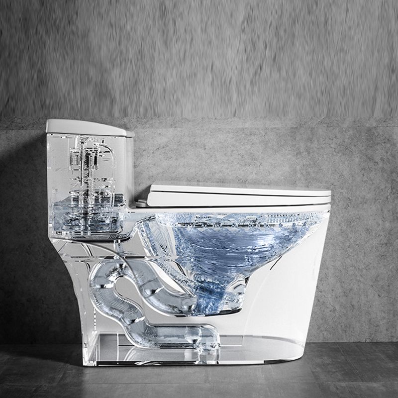 Traditional 1 Piece Flush Toilet Floor Mount Urine Toilet with Seat for Washroom Clearhalo 'Bathroom Remodel & Bathroom Fixtures' 'Home Improvement' 'home_improvement' 'home_improvement_toilets' 'Toilets & Bidets' 'Toilets' 1200x1200_14463668-92a8-412b-aec2-10291357ae30