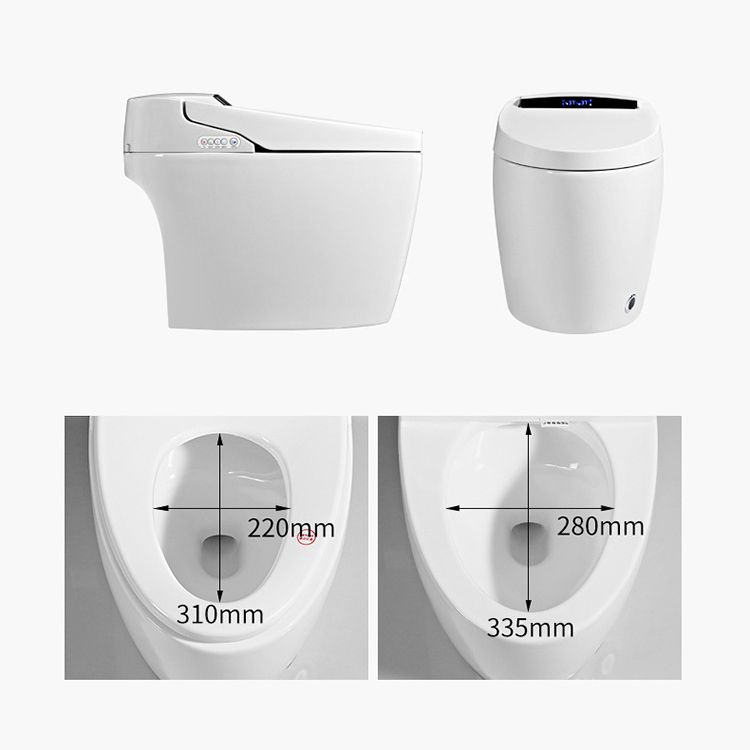 Modern Concealed Tank Toilet Bowl Siphon Jet Toilet with Slow Close Seat for Bathroom Clearhalo 'Bathroom Remodel & Bathroom Fixtures' 'Home Improvement' 'home_improvement' 'home_improvement_toilets' 'Toilets & Bidets' 'Toilets' 1200x1200_145146da-9a80-4c4b-8f1c-4226c3992f57