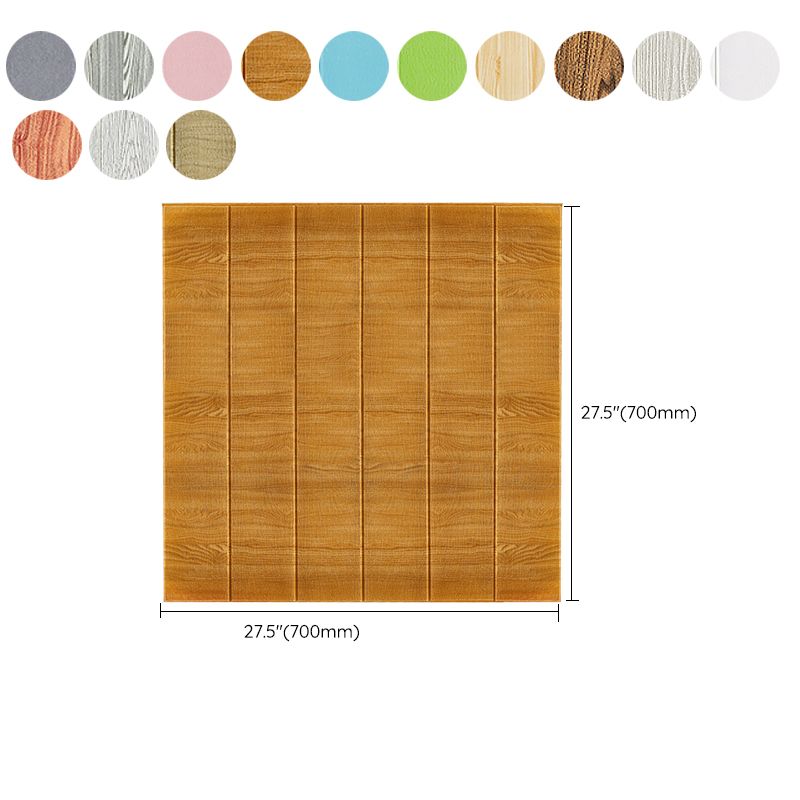 Contemporary Wall Panel Peel and Stick Waterproof Wall Paneling Clearhalo 'Flooring 'Home Improvement' 'home_improvement' 'home_improvement_wall_paneling' 'Wall Paneling' 'wall_paneling' 'Walls & Ceilings' Walls and Ceiling' 1200x1200_1451b0a5-ef3d-494f-8a48-822dbfcd6424