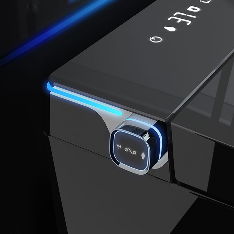 Simplicity Elongated All-in-One Bidet White Ceramic Smart Toilet Bidet with Heated Seat Clearhalo 'Bathroom Remodel & Bathroom Fixtures' 'Bidets' 'Home Improvement' 'home_improvement' 'home_improvement_bidets' 'Toilets & Bidets' 1200x1200_147b28e8-6373-402a-9387-eb0e5289cdba