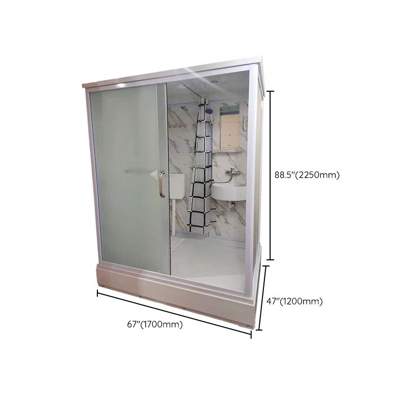 Shower Stall Faucet Shower Head Polish Rectangular Shower Stall Clearhalo 'Bathroom Remodel & Bathroom Fixtures' 'Home Improvement' 'home_improvement' 'home_improvement_shower_stalls_enclosures' 'Shower Stalls & Enclosures' 'shower_stalls_enclosures' 'Showers & Bathtubs' 1200x1200_14b08396-a398-46f3-ae95-71dbb32636d6