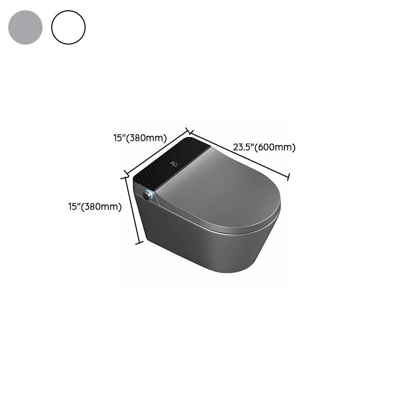 Elongated Ceramic Stain Resistant Smart Bidet with Heated Seat Clearhalo 'Bathroom Remodel & Bathroom Fixtures' 'Bidets' 'Home Improvement' 'home_improvement' 'home_improvement_bidets' 'Toilets & Bidets' 1200x1200_14bd76ca-dcd2-4d39-b0bb-d914e4c41040