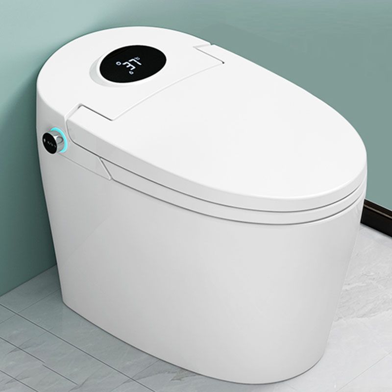 20.8" H White Electronic Toilet Elongated Floor Mount Bidet with Heated Seat Clearhalo 'Bathroom Remodel & Bathroom Fixtures' 'Bidets' 'Home Improvement' 'home_improvement' 'home_improvement_bidets' 'Toilets & Bidets' 1200x1200_14dd85ae-cbbe-40a6-92ff-cd80b44f3db4