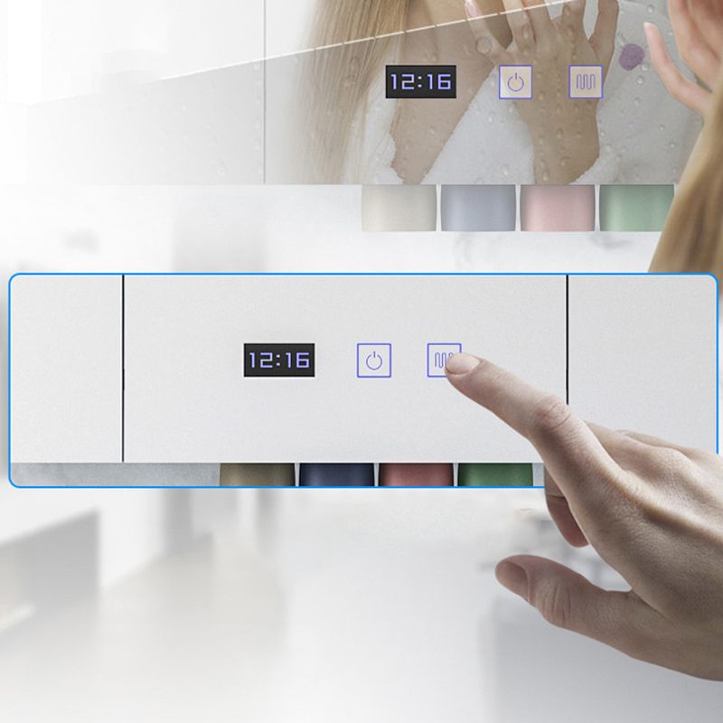 Gorgeous Wooden Sink Vanity Blue Wall Mount Vanity Cabinet with Mirror Cabinet Clearhalo 'Bathroom Remodel & Bathroom Fixtures' 'Bathroom Vanities' 'bathroom_vanities' 'Home Improvement' 'home_improvement' 'home_improvement_bathroom_vanities' 1200x1200_14df042e-a8e7-41a1-852a-5abb7e17fdea