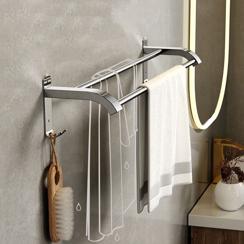 Modern Bathroom Set Towel Bar Bath Shelf Bathroom Accessories Hardware Set Clearhalo 'Bathroom Hardware Sets' 'Bathroom Hardware' 'Bathroom Remodel & Bathroom Fixtures' 'bathroom_hardware_sets' 'Home Improvement' 'home_improvement' 'home_improvement_bathroom_hardware_sets' 1200x1200_14f2f522-160f-4f1a-89ae-bc14cc4bc5ef