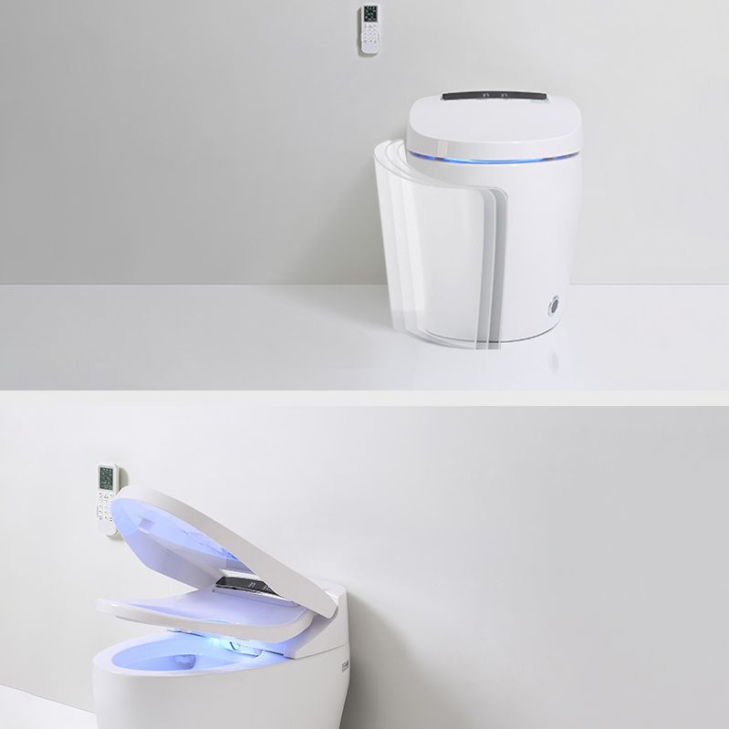 Modern Floor Mount Toilet Bowl Siphon Jet Bidet Toilet with Seat for Bathroom Clearhalo 'Bathroom Remodel & Bathroom Fixtures' 'Home Improvement' 'home_improvement' 'home_improvement_toilets' 'Toilets & Bidets' 'Toilets' 1200x1200_150af422-cdb7-40d8-8af1-16e563125aaf