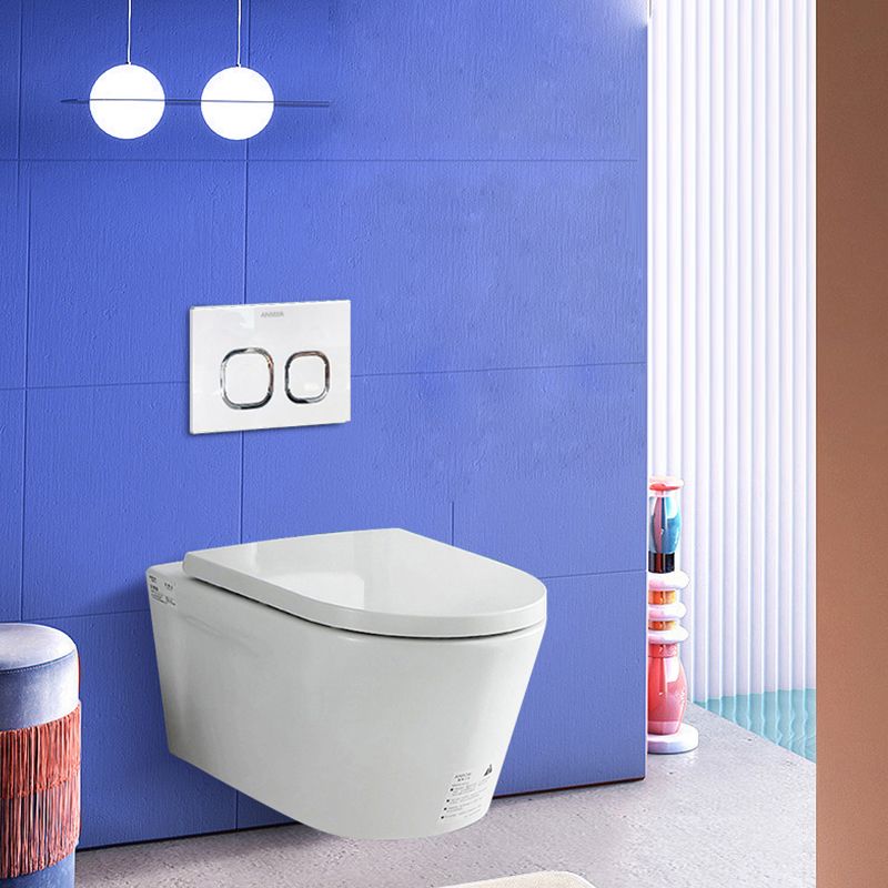 Modern White Ceramic Flush Toilet Wall Mount Urine Toilet with Seat for Bathroom Clearhalo 'Bathroom Remodel & Bathroom Fixtures' 'Home Improvement' 'home_improvement' 'home_improvement_toilets' 'Toilets & Bidets' 'Toilets' 1200x1200_150ba1d6-fcb4-4121-aa7e-63ba5e023caf