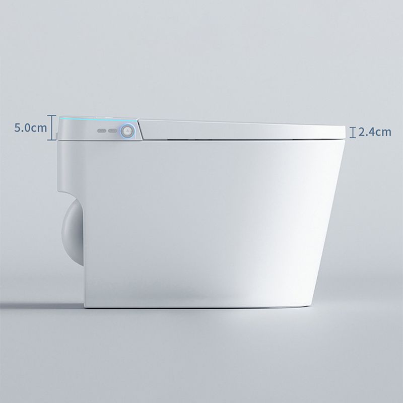 Polished Finish ABS Toilet Siphon Jet Contemporary Toilet Bowl with Heated Seat Clearhalo 'Bathroom Remodel & Bathroom Fixtures' 'Home Improvement' 'home_improvement' 'home_improvement_toilets' 'Toilets & Bidets' 'Toilets' 1200x1200_15218463-423f-4b43-b44d-1684e0da93f1