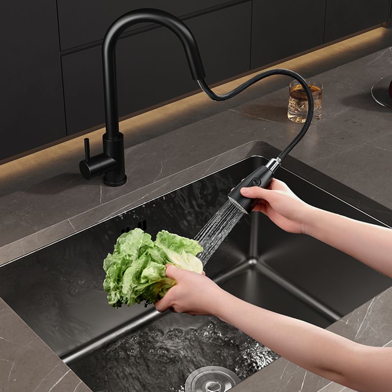 Contemporary Sink Set Stainless Steel Friction Resistant Sink Set for Kitchen Clearhalo 'Home Improvement' 'home_improvement' 'home_improvement_kitchen_sinks' 'Kitchen Remodel & Kitchen Fixtures' 'Kitchen Sinks & Faucet Components' 'Kitchen Sinks' 'kitchen_sinks' 1200x1200_152a4248-25e4-440a-aea1-0df17940fb0c