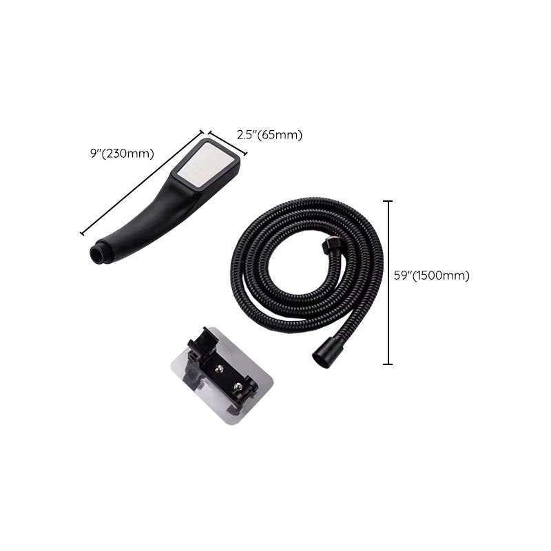 Plastic Wall-mounted Shower Head Modern Bathroom Handheld Shower Head Clearhalo 'Bathroom Remodel & Bathroom Fixtures' 'Home Improvement' 'home_improvement' 'home_improvement_shower_heads' 'Shower Heads' 'shower_heads' 'Showers & Bathtubs Plumbing' 'Showers & Bathtubs' 1200x1200_152efe8b-c1f8-4d60-a677-3bdc02f3868e