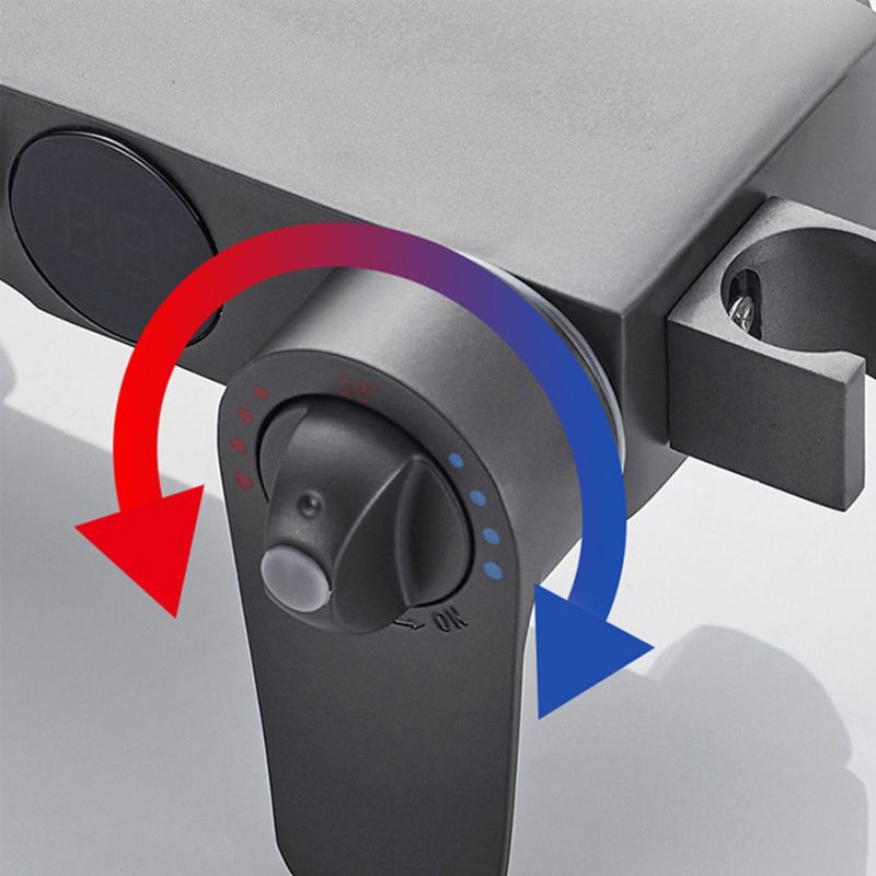 Adjustable Spray Pattern Shower Combo Metal Shower Faucet Arm Shower Head Clearhalo 'Bathroom Remodel & Bathroom Fixtures' 'Home Improvement' 'home_improvement' 'home_improvement_shower_faucets' 'Shower Faucets & Systems' 'shower_faucets' 'Showers & Bathtubs Plumbing' 'Showers & Bathtubs' 1200x1200_154cdb52-f362-482b-97dd-38aa62a7e6eb