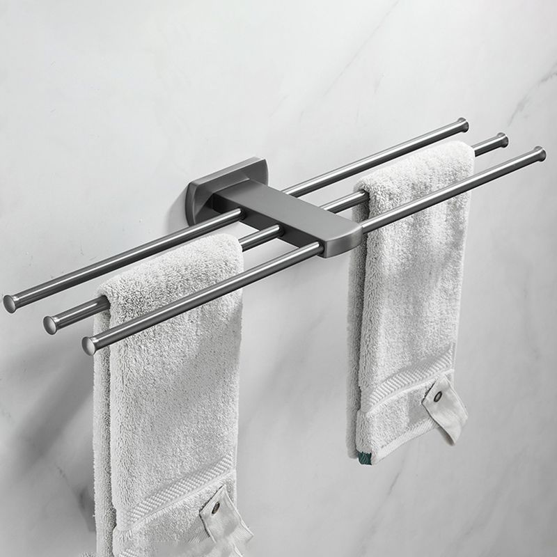 Modern Silver Bathroom Accessory As Individual Or As a Set with Towel Bar Clearhalo 'Bathroom Hardware Sets' 'Bathroom Hardware' 'Bathroom Remodel & Bathroom Fixtures' 'bathroom_hardware_sets' 'Home Improvement' 'home_improvement' 'home_improvement_bathroom_hardware_sets' 1200x1200_15508547-6bac-4c69-8ac9-da7200080f75