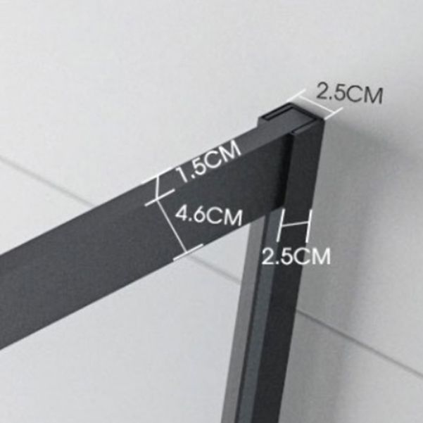 Framed Single Sliding Corner Shower Enclosure with Single Door Handles Clearhalo 'Bathroom Remodel & Bathroom Fixtures' 'Home Improvement' 'home_improvement' 'home_improvement_shower_stalls_enclosures' 'Shower Stalls & Enclosures' 'shower_stalls_enclosures' 'Showers & Bathtubs' 1200x1200_15bc683f-2254-436c-a5a6-64be2c1eb334