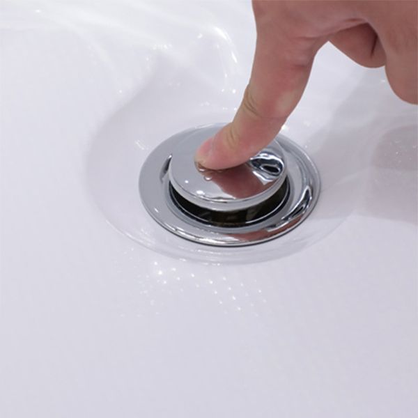 Modern Soaking Acrylic Bathtub Rectangular Drop-in White Bath Clearhalo 'Bathroom Remodel & Bathroom Fixtures' 'Bathtubs' 'Home Improvement' 'home_improvement' 'home_improvement_bathtubs' 'Showers & Bathtubs' 1200x1200_15c0728a-2d8e-4e44-a34c-7735070d21a5