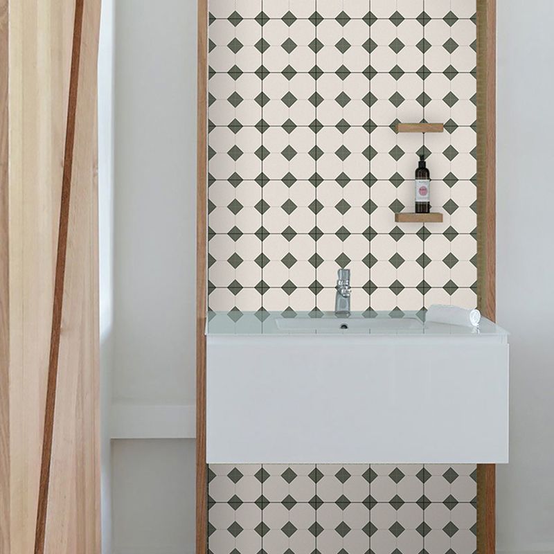 Square Peel & Stick Tile With Pattern Water Resistant Tile for Backsplash Wall Clearhalo 'Flooring 'Home Improvement' 'home_improvement' 'home_improvement_peel_stick_blacksplash' 'Peel & Stick Backsplash Tile' 'peel_stick_blacksplash' 'Walls & Ceilings' Walls and Ceiling' 1200x1200_15cfcacf-7009-465f-a84e-4489d0381cf8