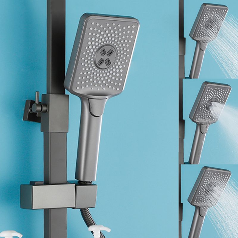 Modern Style Shower System Wall Mounted Spot Resist Handle Lever Shower System Clearhalo 'Bathroom Remodel & Bathroom Fixtures' 'Home Improvement' 'home_improvement' 'home_improvement_shower_faucets' 'Shower Faucets & Systems' 'shower_faucets' 'Showers & Bathtubs Plumbing' 'Showers & Bathtubs' 1200x1200_15df34fb-961f-4a9c-a411-e9e0afbe1ac1