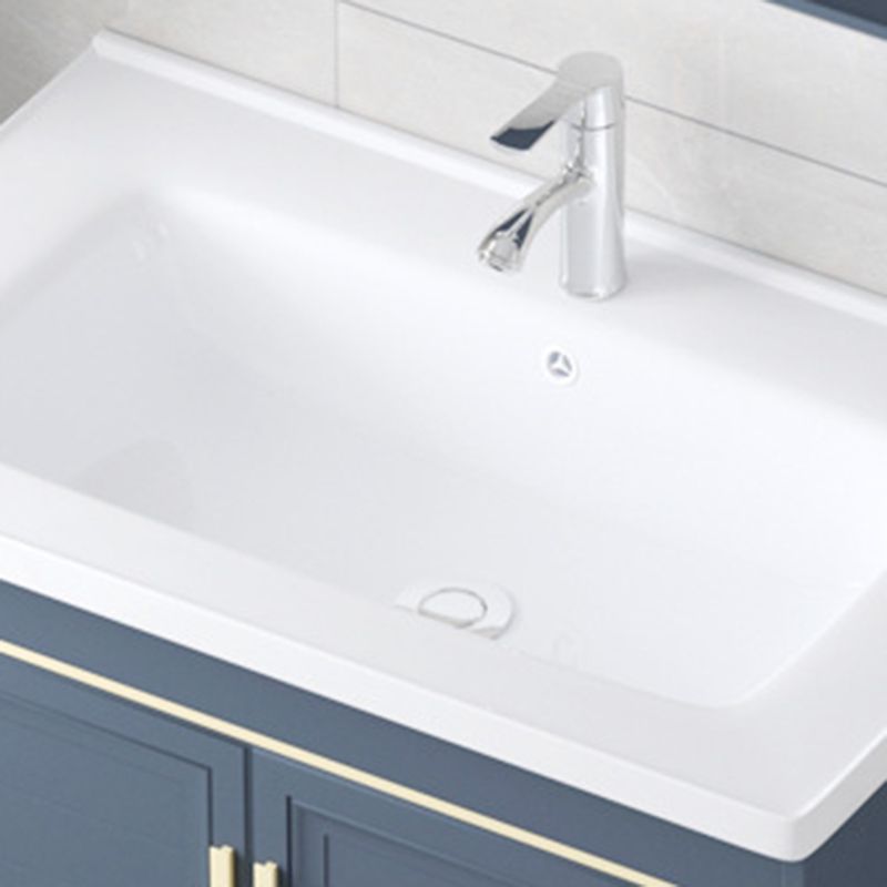 Modern Wall-Mounted Sink Vanity Blue Wall Mount Vanity Cabinet Clearhalo 'Bathroom Remodel & Bathroom Fixtures' 'Bathroom Vanities' 'bathroom_vanities' 'Home Improvement' 'home_improvement' 'home_improvement_bathroom_vanities' 1200x1200_15e1be4a-05bc-4eef-82d6-6bb37c6e39f4