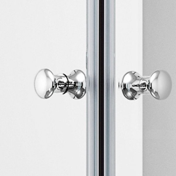 Semi Frameless Tempered Glass Shower Enclosure Folding Shower Screen Clearhalo 'Bathroom Remodel & Bathroom Fixtures' 'Home Improvement' 'home_improvement' 'home_improvement_shower_stalls_enclosures' 'Shower Stalls & Enclosures' 'shower_stalls_enclosures' 'Showers & Bathtubs' 1200x1200_16102a44-eeba-486f-a1dc-655d054e31cd